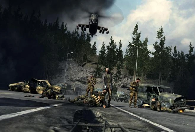 Call of Duty 4: Modern Warfare Gameplay Screenshot